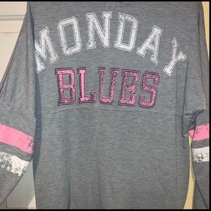 Monday blues sweatshirt
